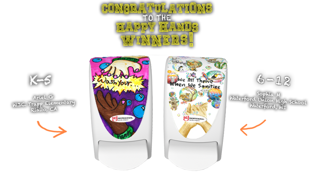 2022 Happy Hands Contest Winners (USA)